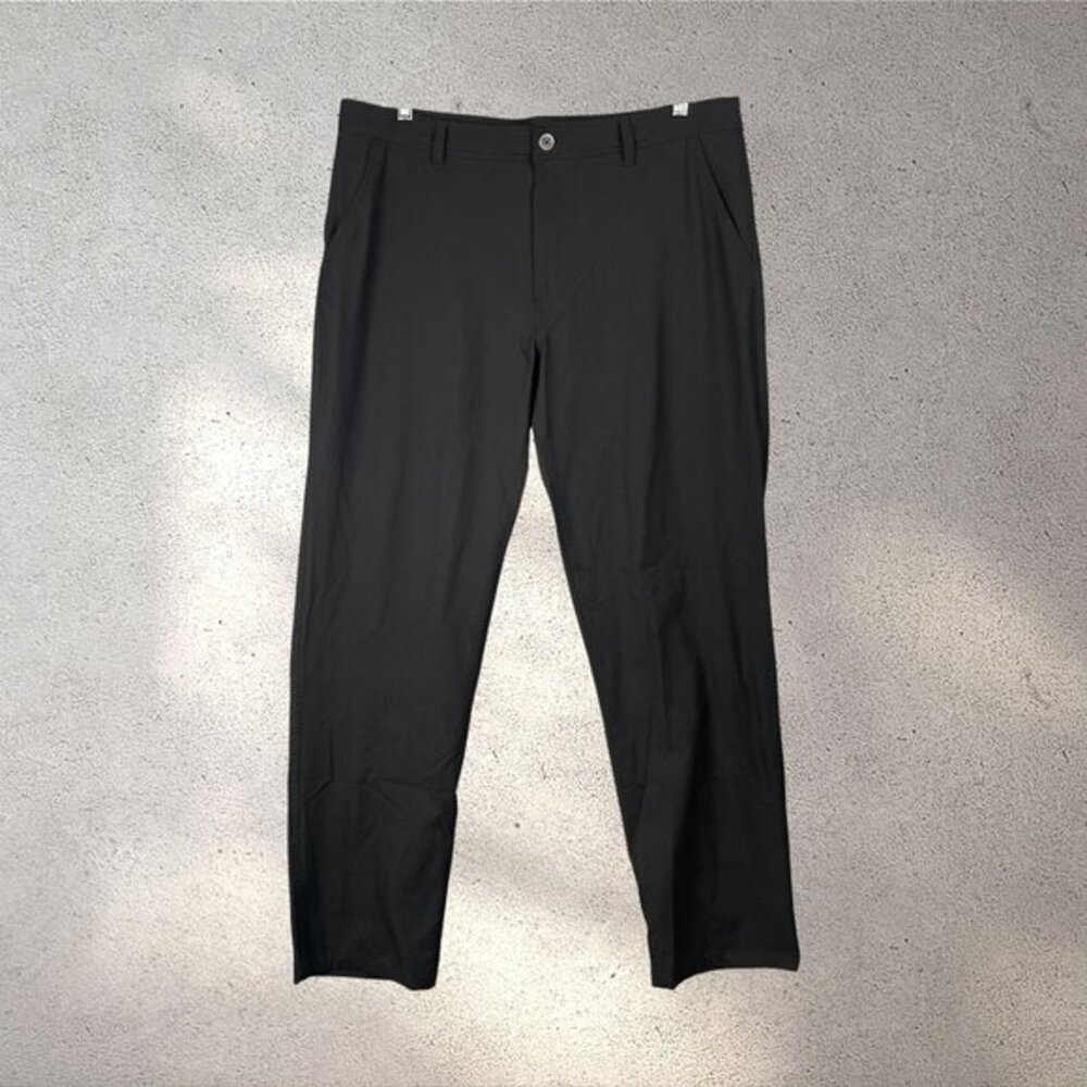 32 Degrees Heat Cool Men’s Size 38 Black Stretch Performance Dress Pants Casual